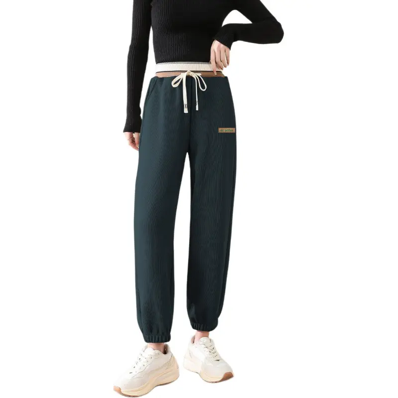 FAWENXIANGZI Casual Pants Women's-1