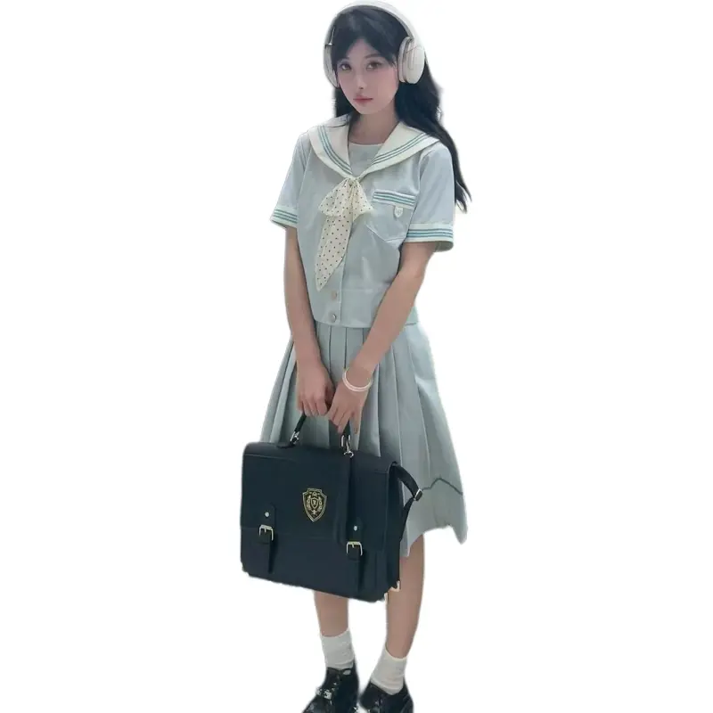 Mu Xiao Xin Two Piece Skirt Sets Women's-3