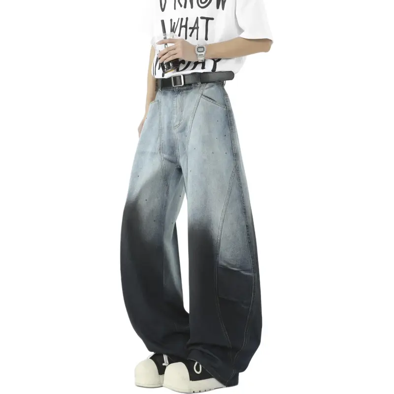 PANDA ADEVIL Jeans Unisex Blue-4