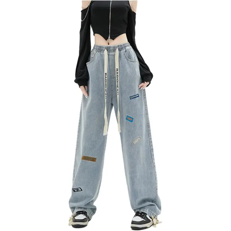 WARNING LIGHT Jeans Unisex-3