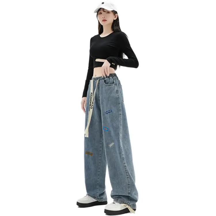 WARNING LIGHT Jeans Unisex-8