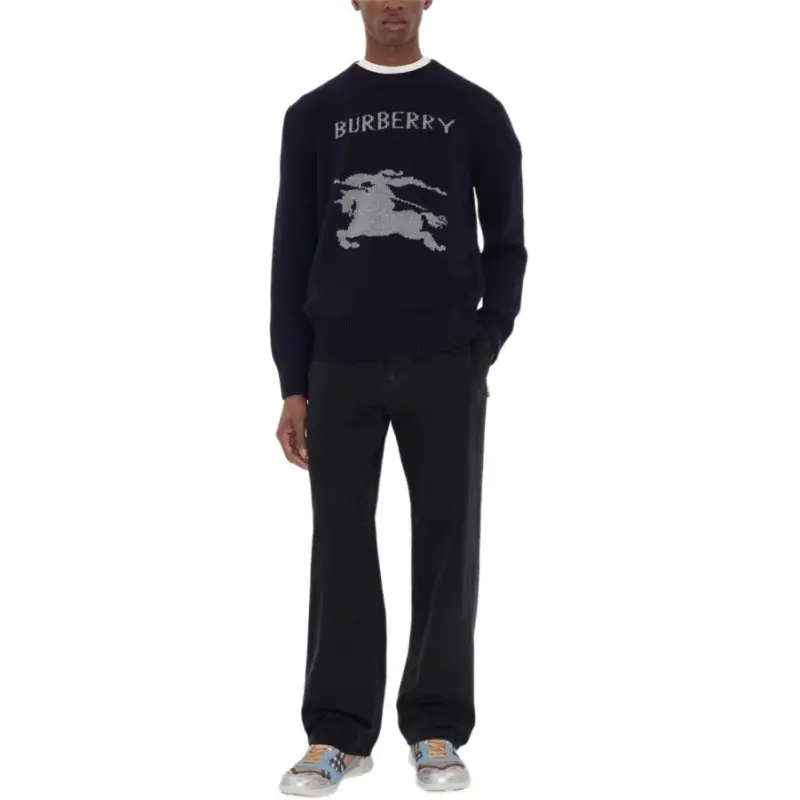Burberry SS25 Sweater Men's Black-1