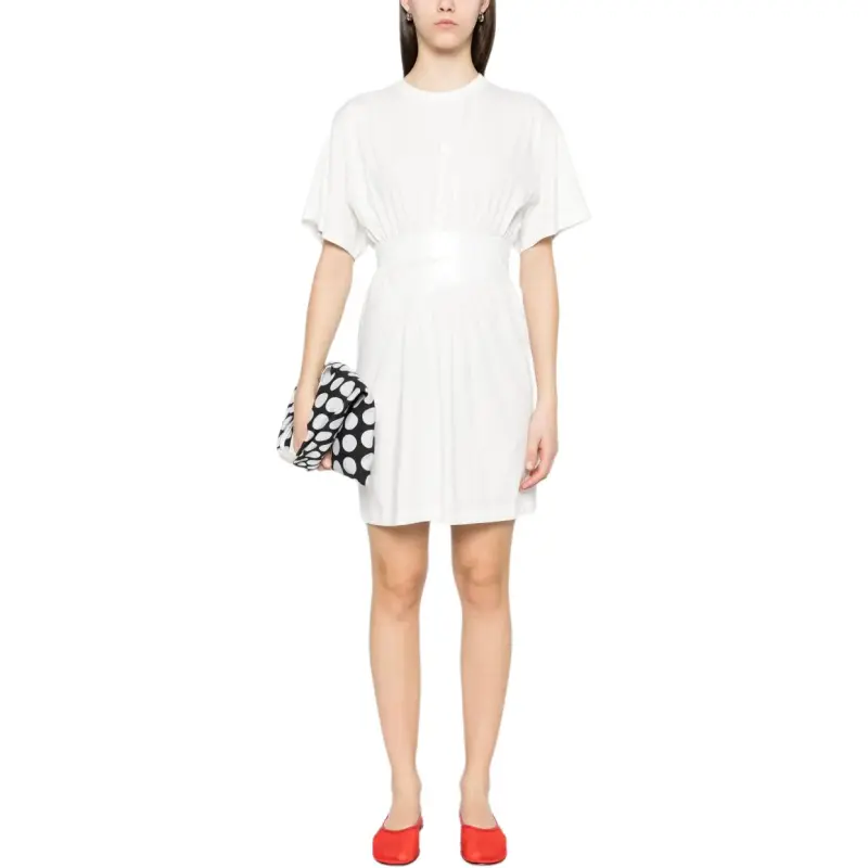 MM6 Maison Margiela Duct Tape detail Mini Dress-1