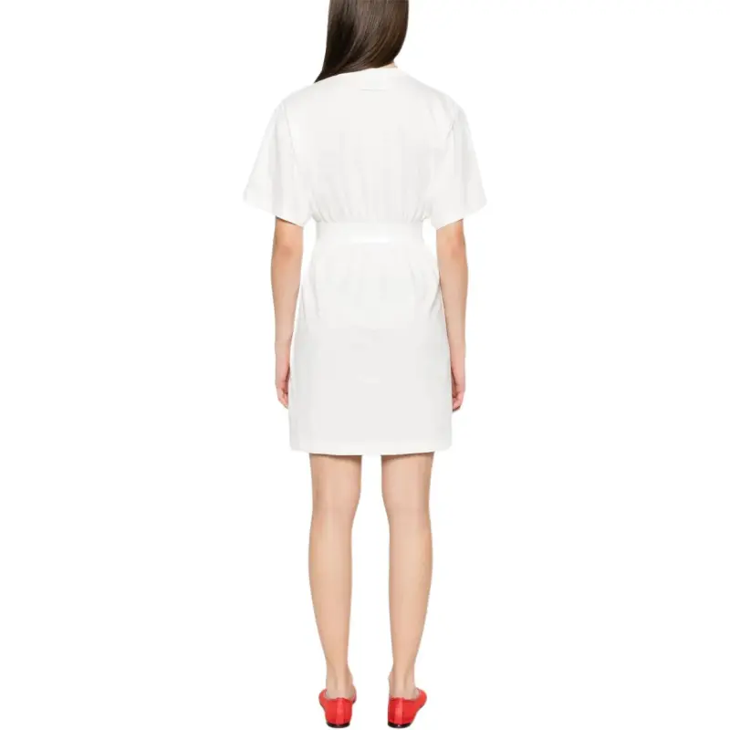 MM6 Maison Margiela Duct Tape detail Mini Dress-3