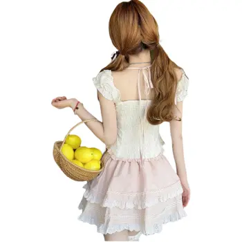 Mu Xiao Xin Two Piece Skirt Sets Women's