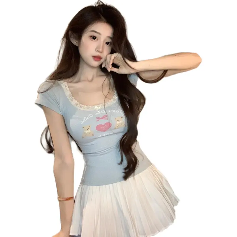 Mu Xiao Xin T Shirts Women's-7