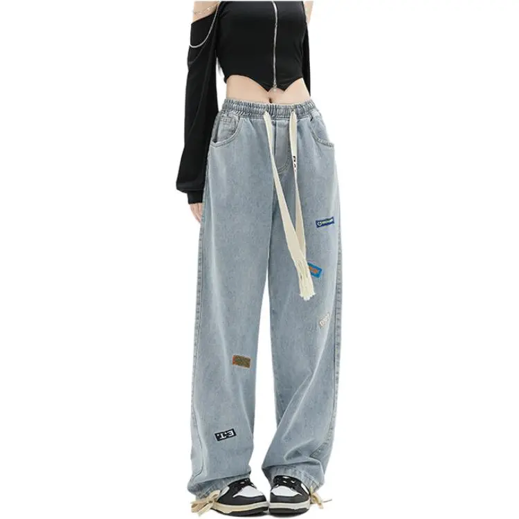 WARNING LIGHT Jeans Unisex-4