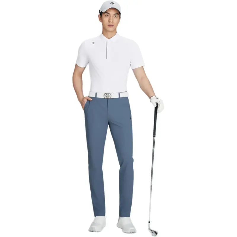 DESCENTE Golf FIELD Polo Shirt Men's-5