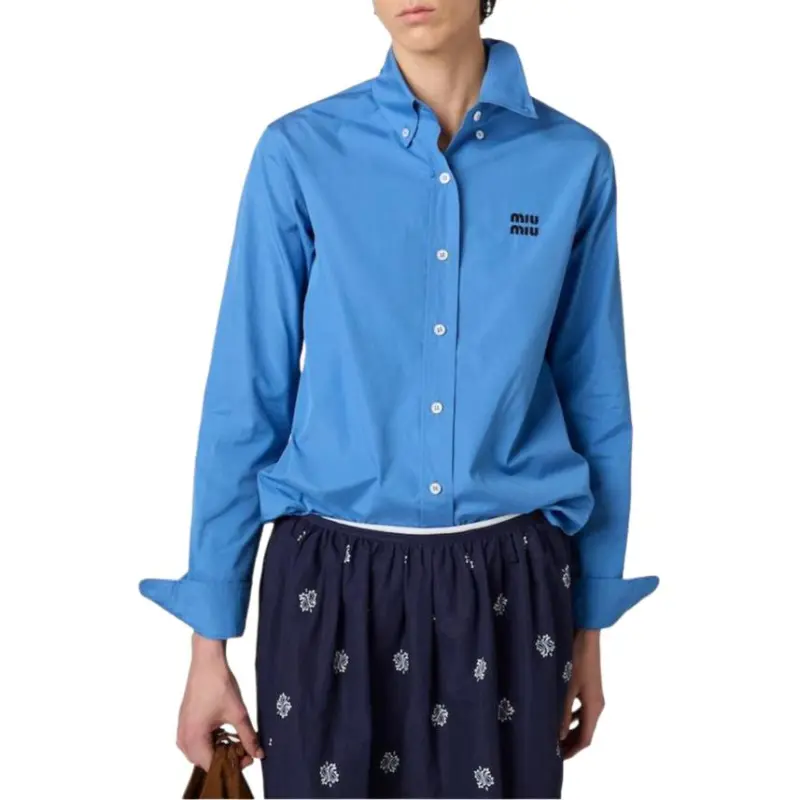 MIU MIU Logo Shirt-3