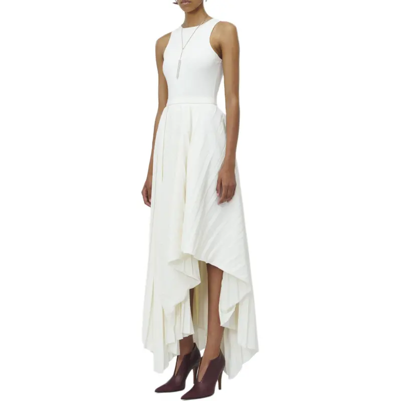 Alexander McQueen Asymmetric Midi Dress-3