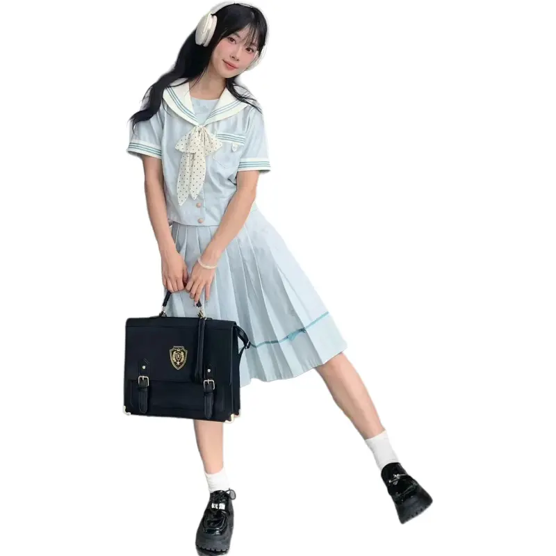 Mu Xiao Xin Two Piece Skirt Sets Women's-1