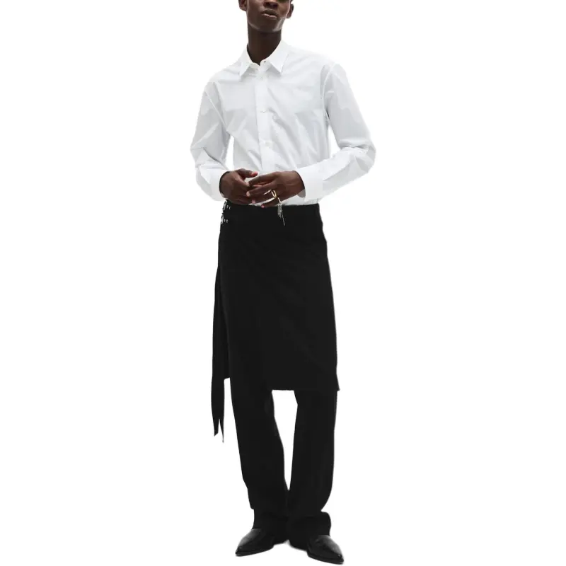 Ann Demeulemeester SS25 Shirt Men's White-3