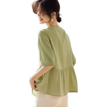 XWI Shirts Women's Matcha Green