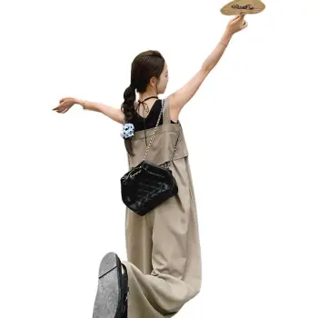 TEME Overalls Women's Khaki Gray