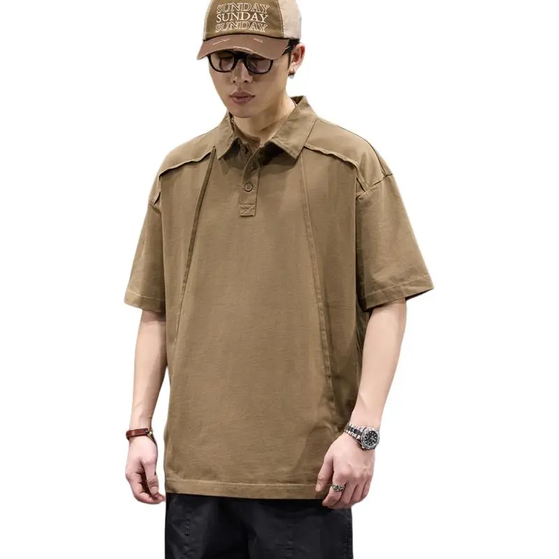 BUYDAUL Polo Shirts Men-5