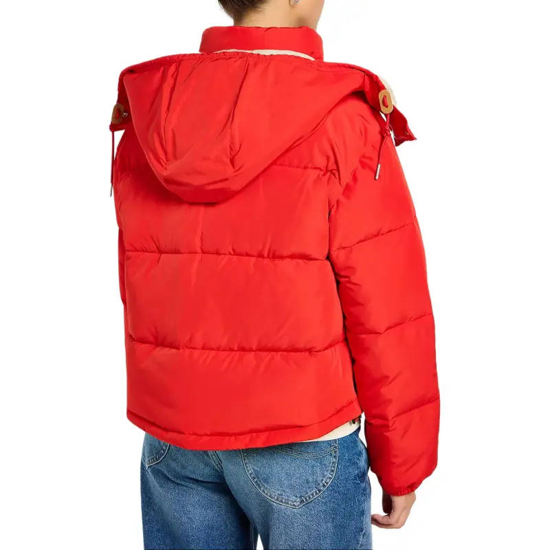 Lee Puffer Jacket Women's True Red-1
