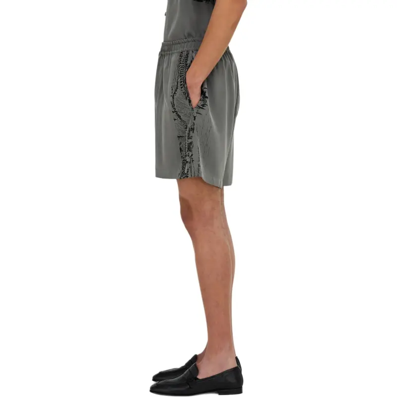 Ferragamo Silk Bermuda Shorts-4