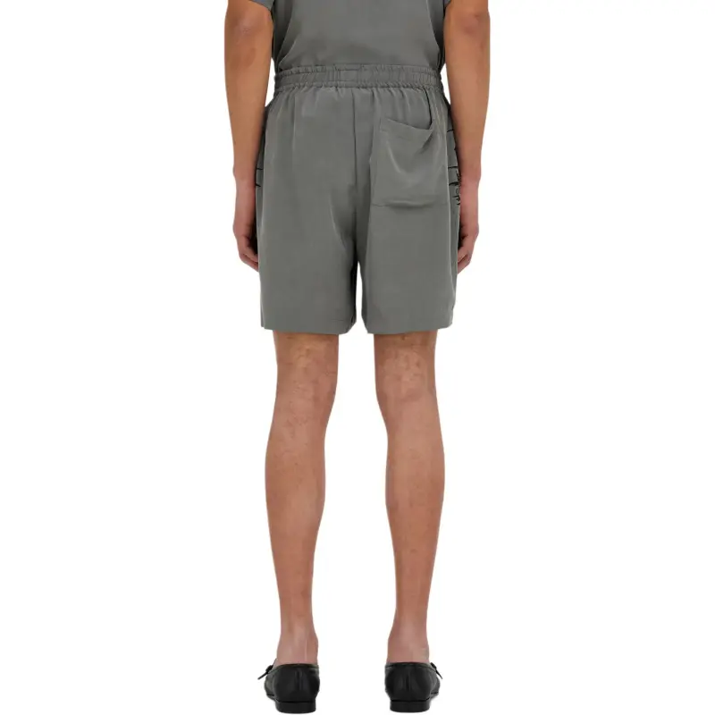 Ferragamo Silk Bermuda Shorts-3