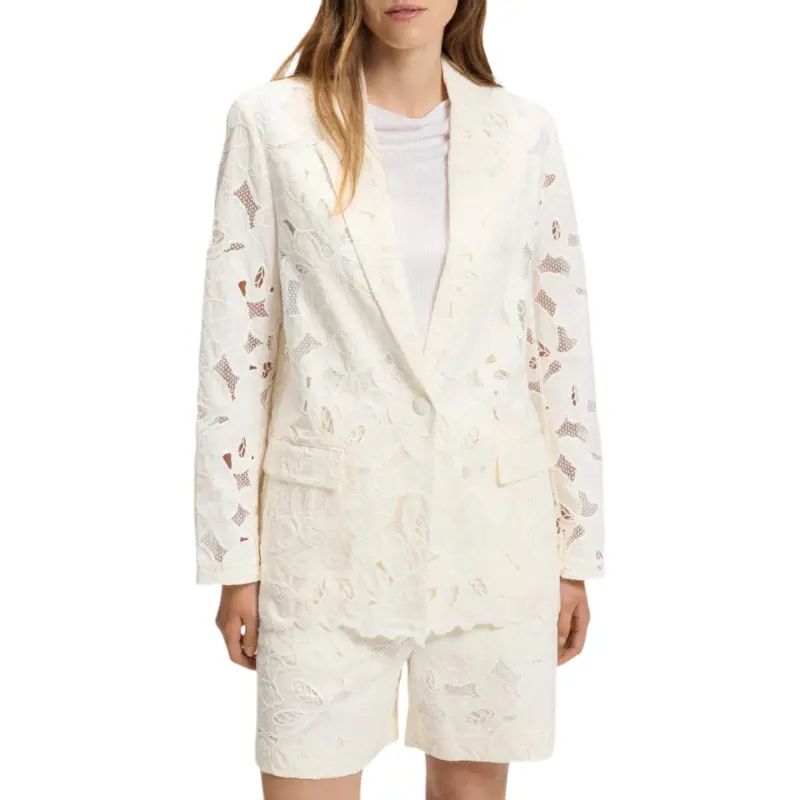 HUGO BOSS Business Suit Coat Women's White-1