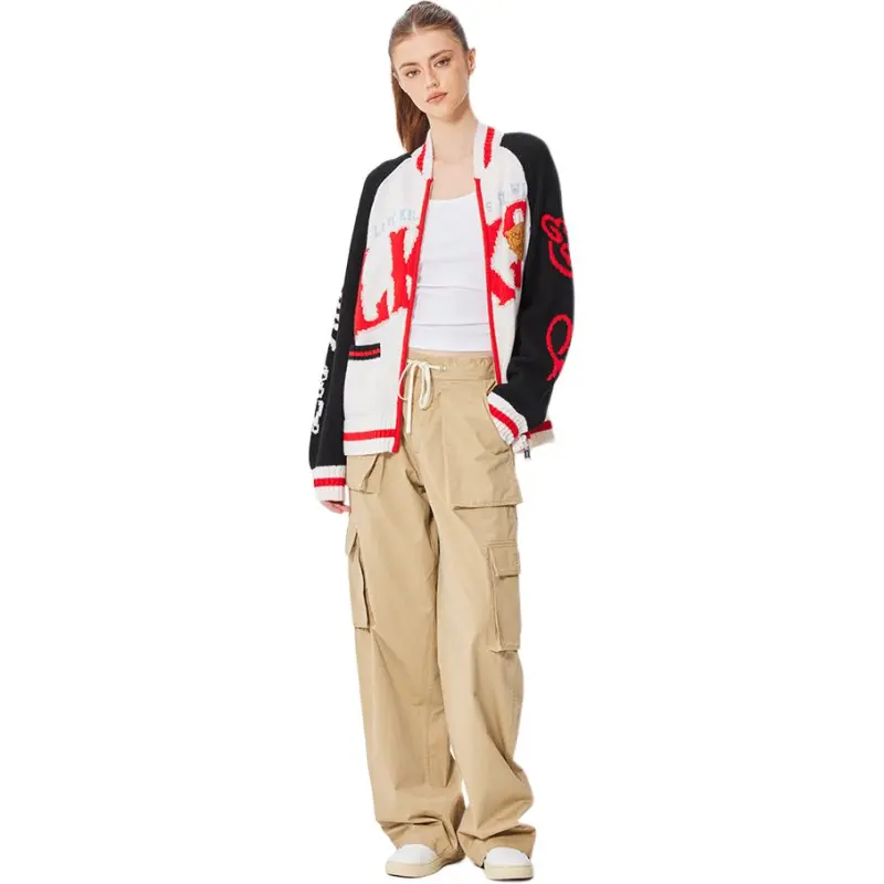 Ed Hardy SS25 Sweater Women's Ivory White-5