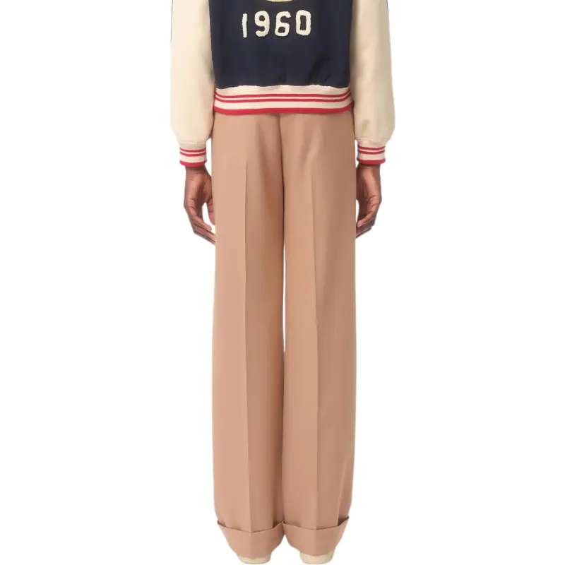 Valentino SS25 Casual Pants Men's Brown-3