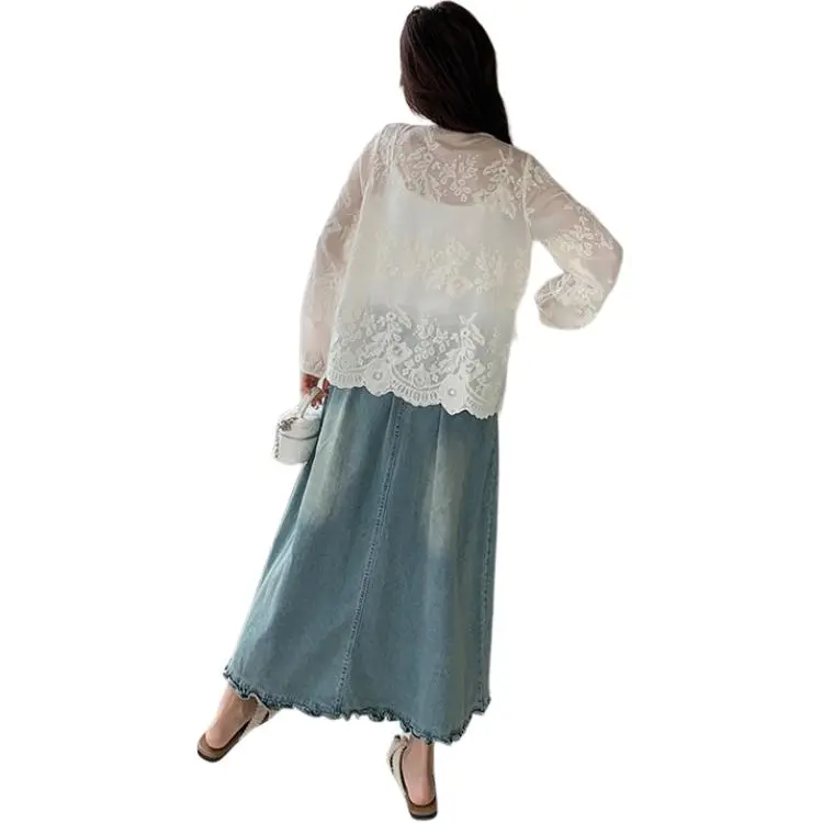 Fele.d Two Piece Skirt Sets Women's-2