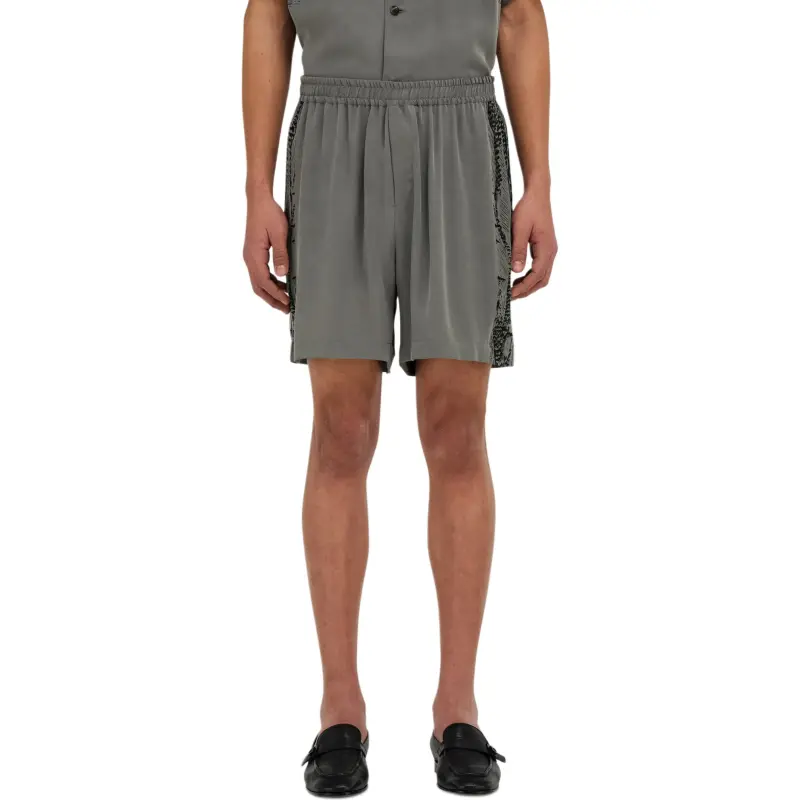 Ferragamo Silk Bermuda Shorts-2