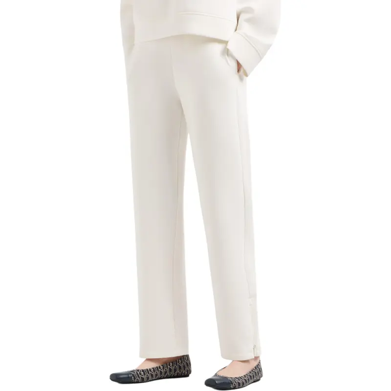 EMPORIO ARMANI Casual Pants Women's White-3