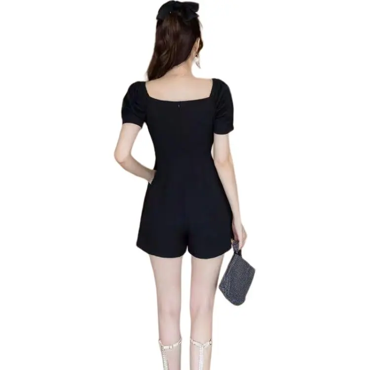 ABCMININ Jumpsuit Women's Black-1