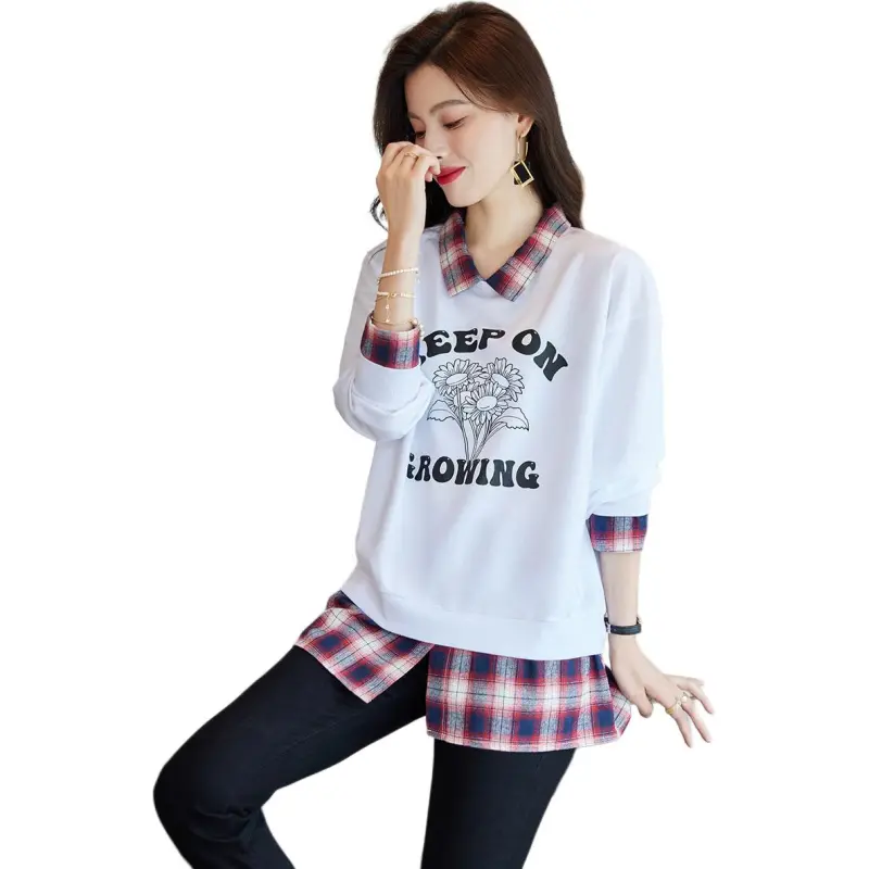 Like The Age Of Water Sweatshirt Women's White-1