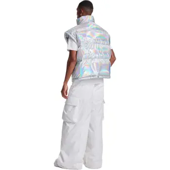 MEFUR Vest Men's Colorful Lasers