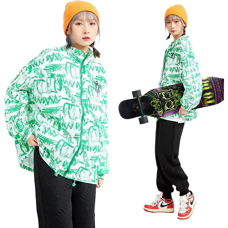 MUGUOGUOMU Baseball Jacket Women's-1