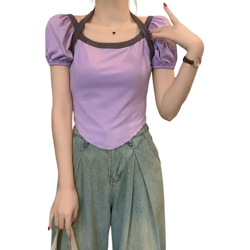 Mu Xiao Xin Set in Sleeve T Shirt Women's-5