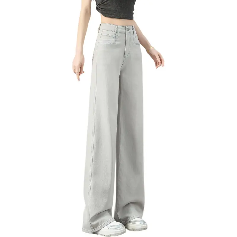 Weixi Jeans Women's White-4