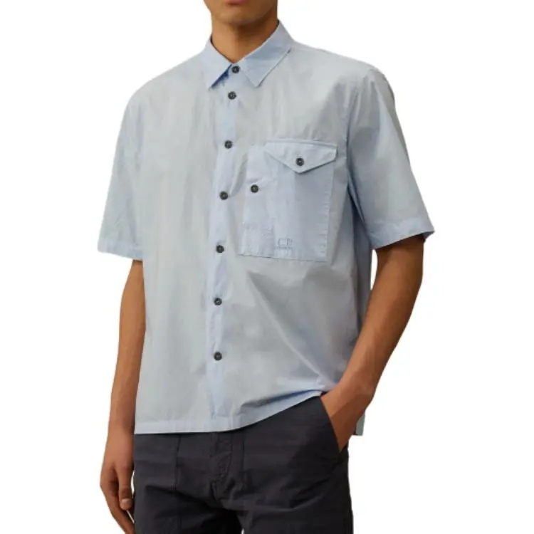 C.P.Company Short Sleeve Poplin Shirt-1