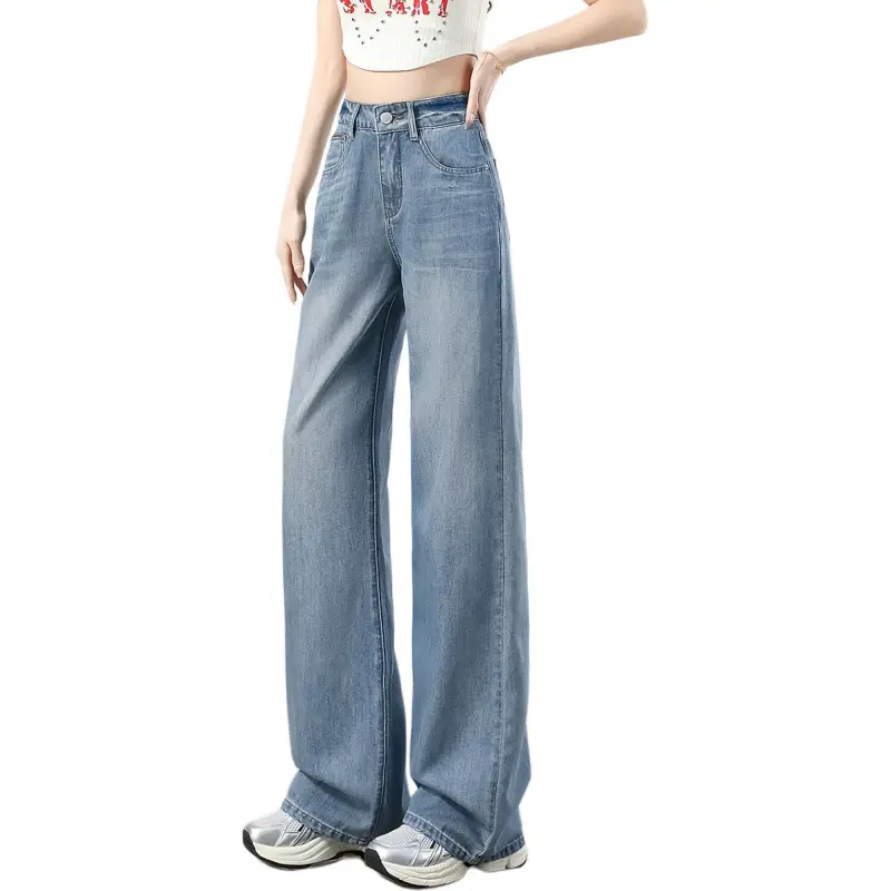 Weixi Jeans Women's Light Blue-2