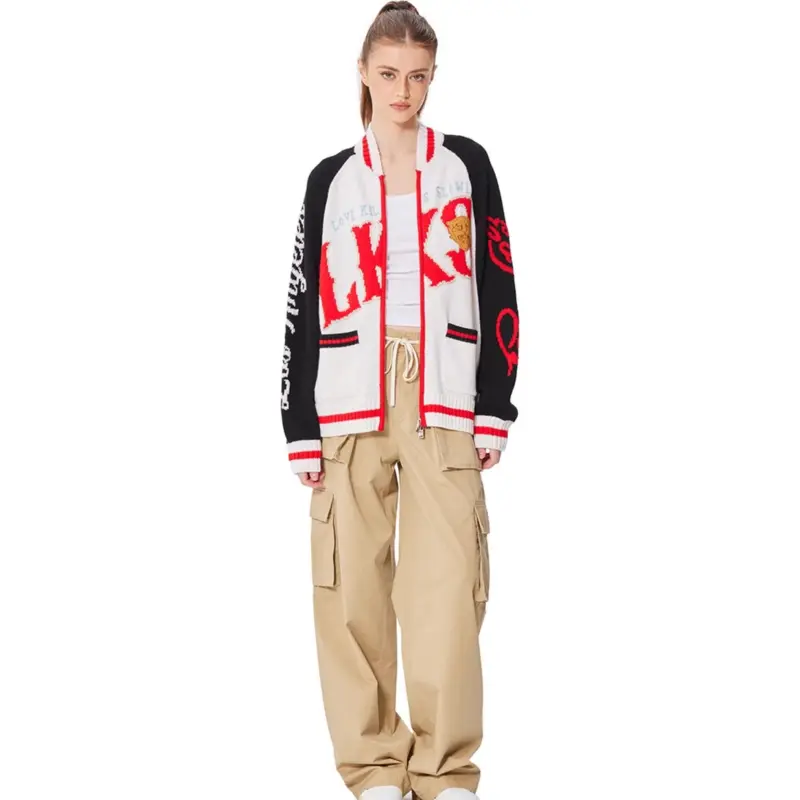 Ed Hardy SS25 Sweater Women's Ivory White-2