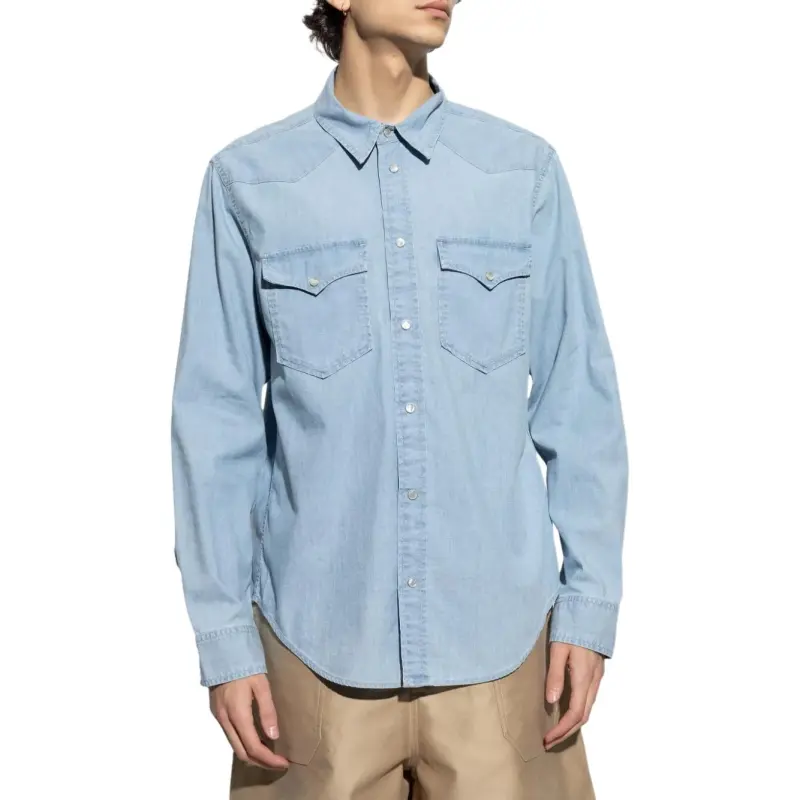 ISABEL MARANT Vasco Denim Shirt-1
