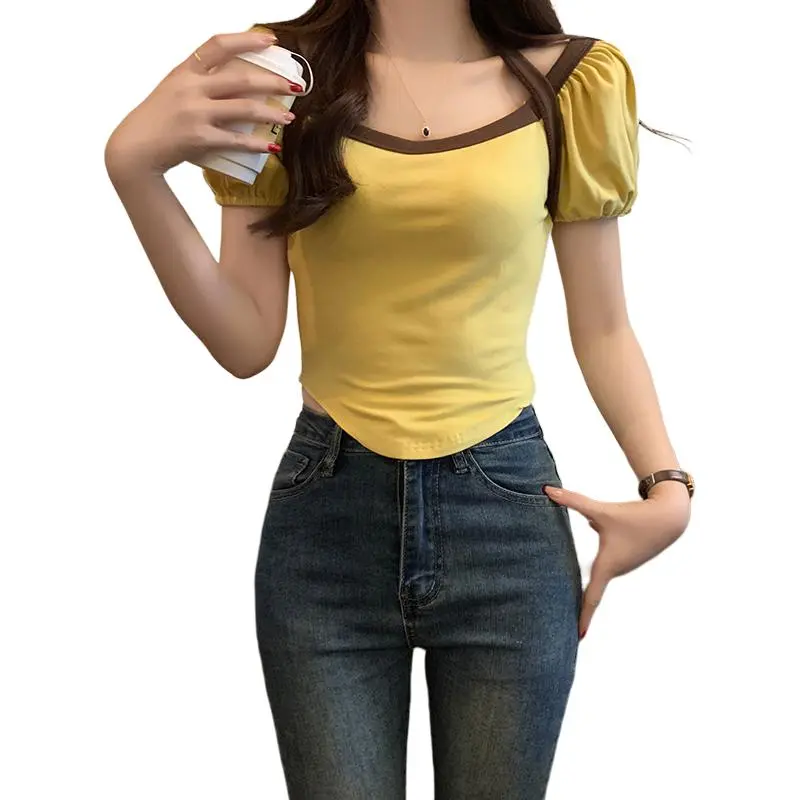Mu Xiao Xin Set in Sleeve T Shirt Women's-11