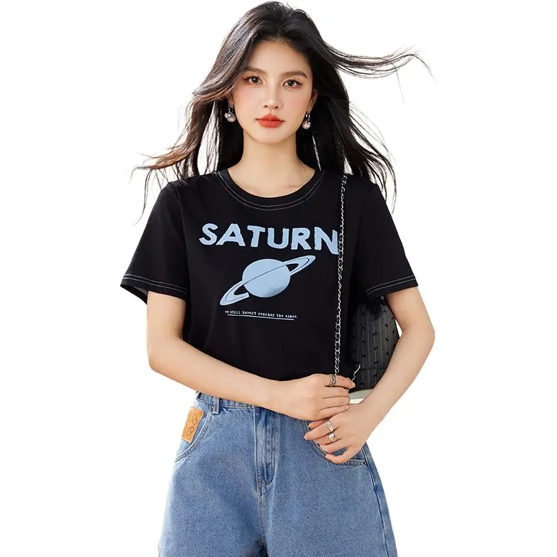 La Chapelle T Shirt Women's Black-2