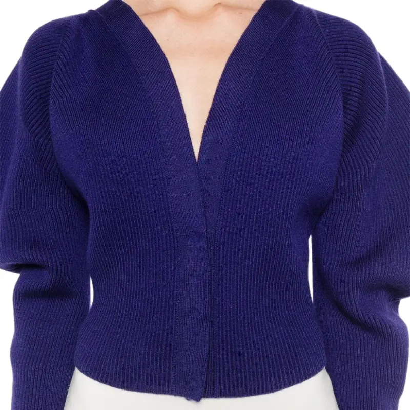 Alaia Ribbed Cardigan-4