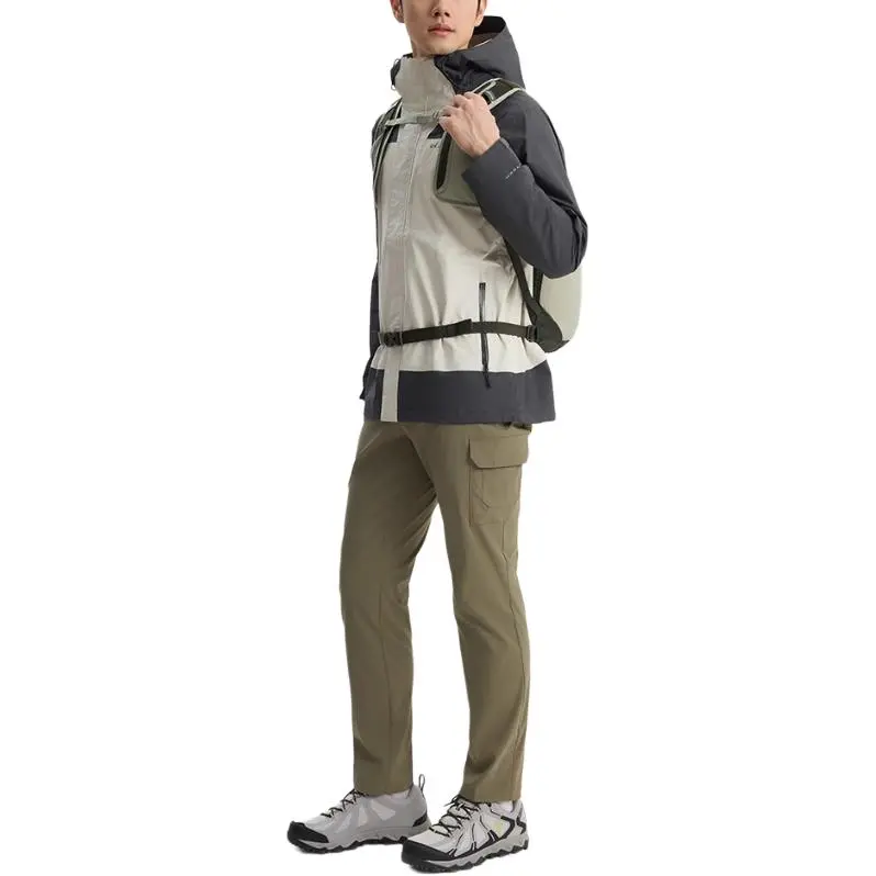 Columbia Windbreaker Jackets Men Ecru-2