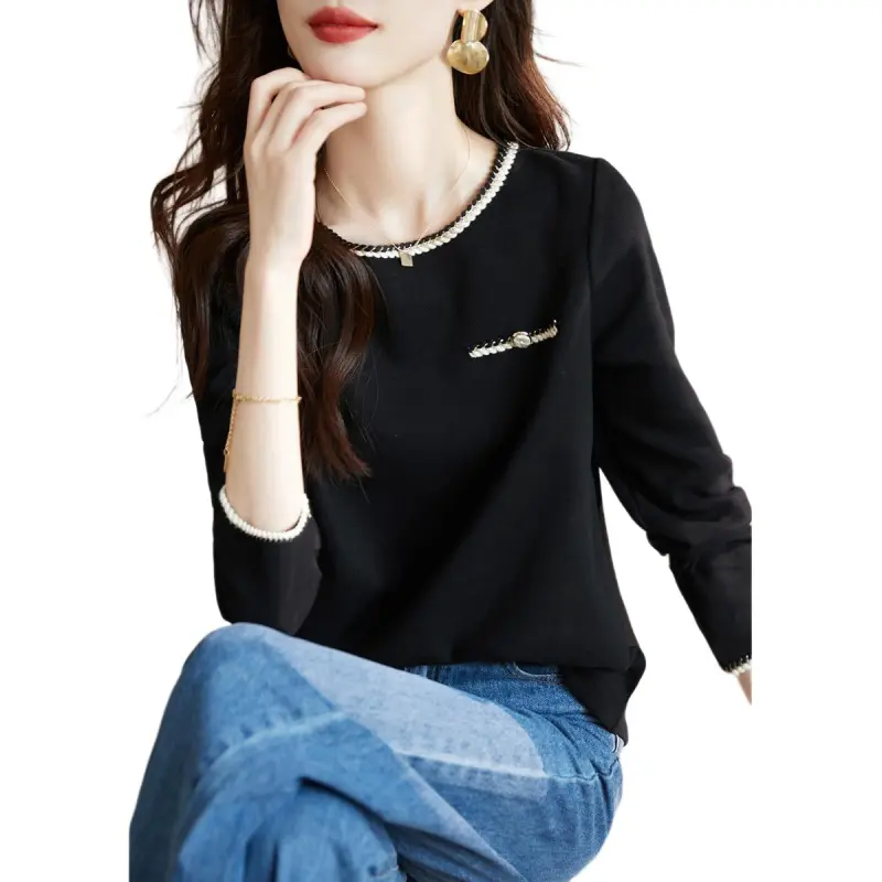Mo Han Yi Mei Sweatshirt Women's Black-1