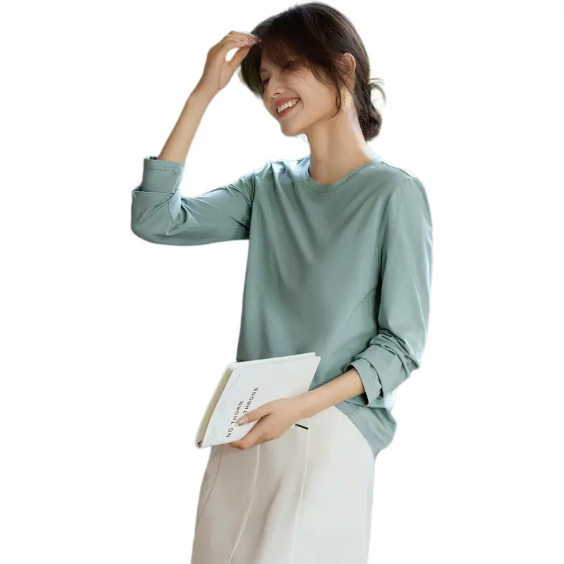 XWI T Shirts Women's Dusty Blue-4