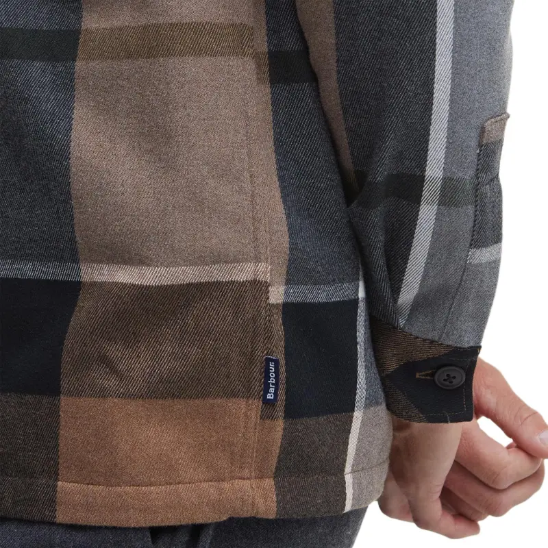 BARBOUR Lannich FW24 Jackets Coats Men's Brown-5