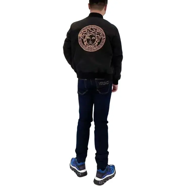 VERSACE Medusa Head Bomber Jacket-3