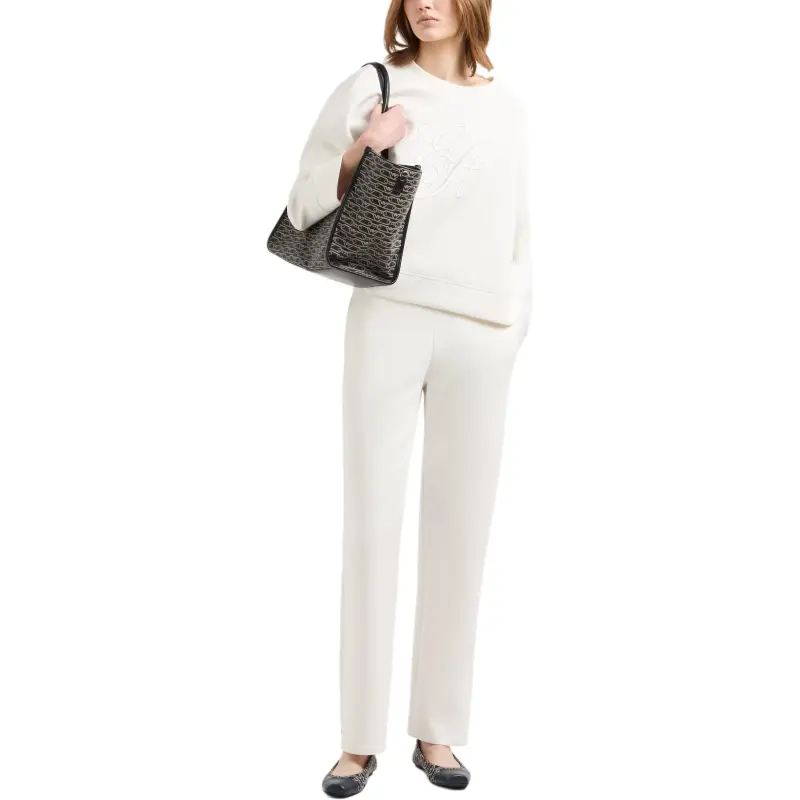 EMPORIO ARMANI Casual Pants Women's White-1