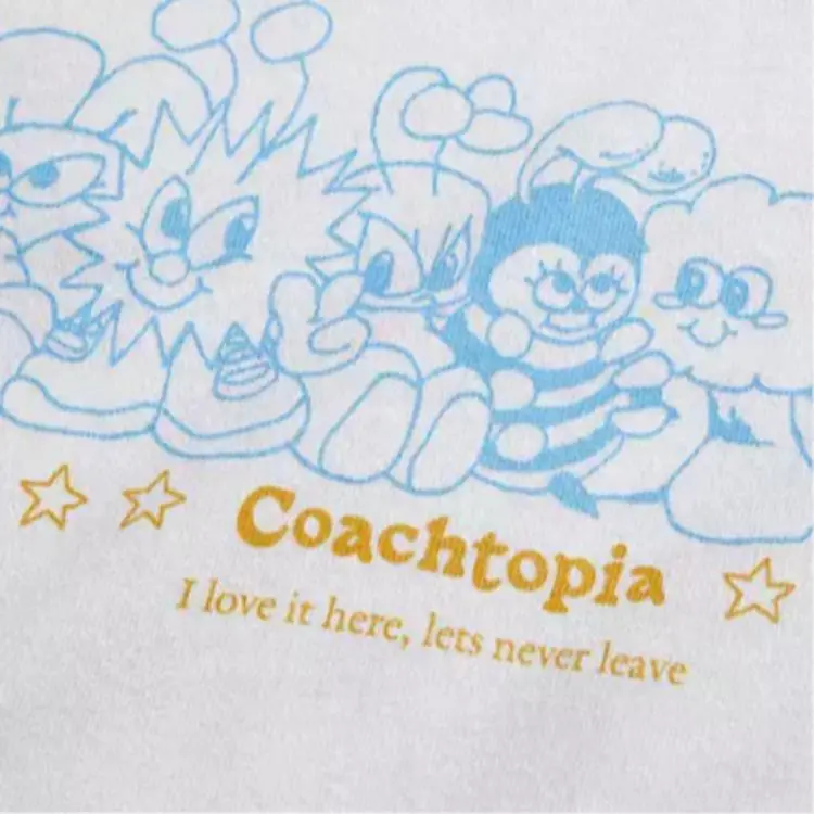 COACH Coachtopia Creatures T Shirt Unisex White-6