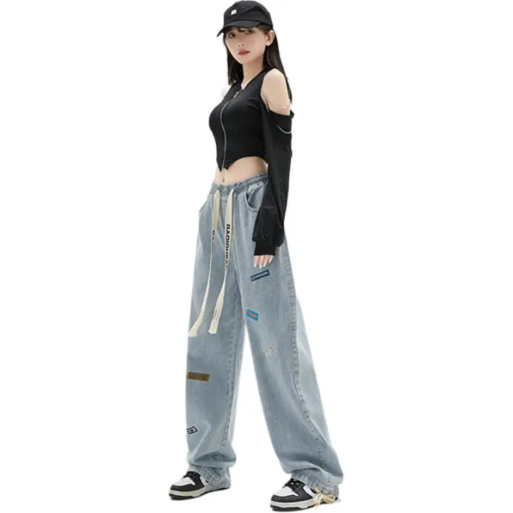 WARNING LIGHT Jeans Unisex-2