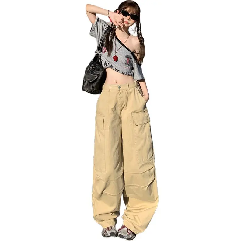Kazakhstan Casual Pants Women's Khaki-6